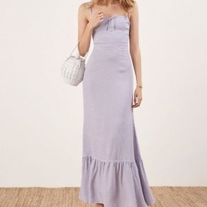 New REFORMATION prairie maxi dress
